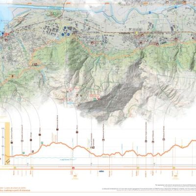 Mappa del Sentiero del Viandante da Lecco a Morbegno su STONE PAPER - immagine 3